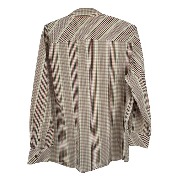 Rockawear Plaid Embroidered Pocket Long Sleeve Button-Down Shirt 3X - Picture 4 of 9